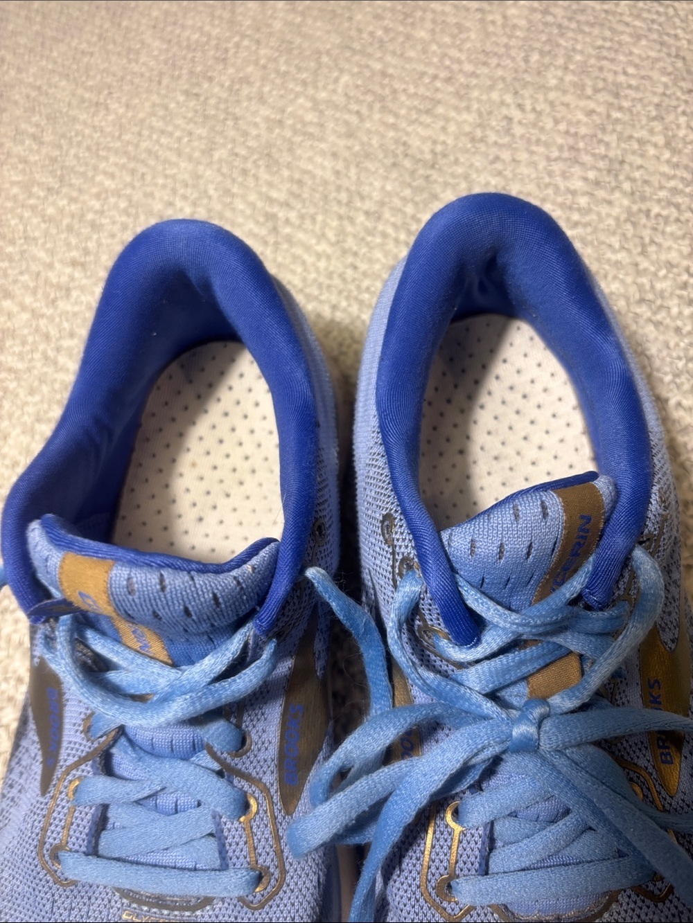 Brooks Glycerin 18, Women’s 7.5 Running Cornflower/Blue/Gold - Picture 8 of 8